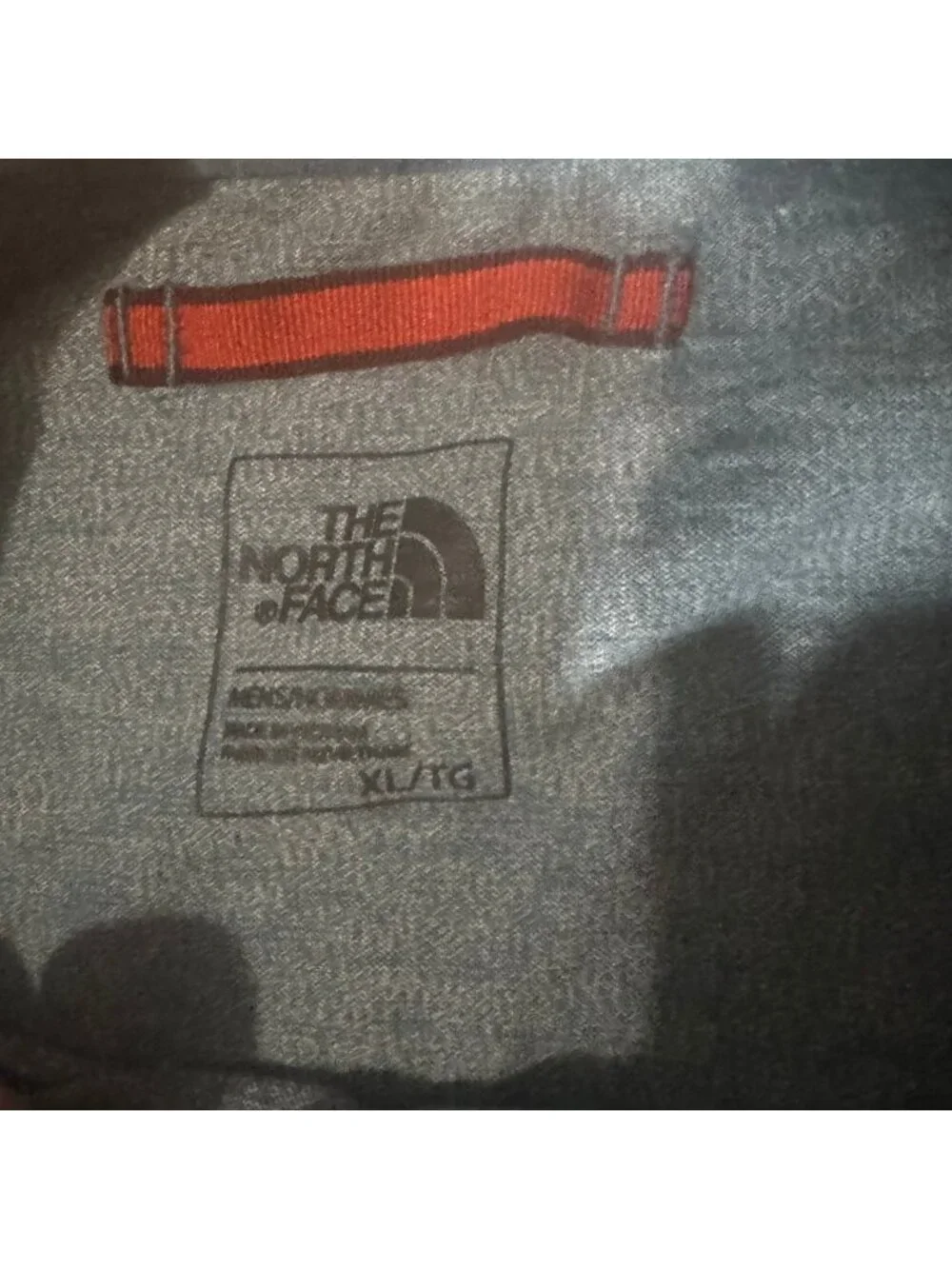 The North Face Shirt Men's XL Blue Long Sleeve Henley Raglan Chest Pocket